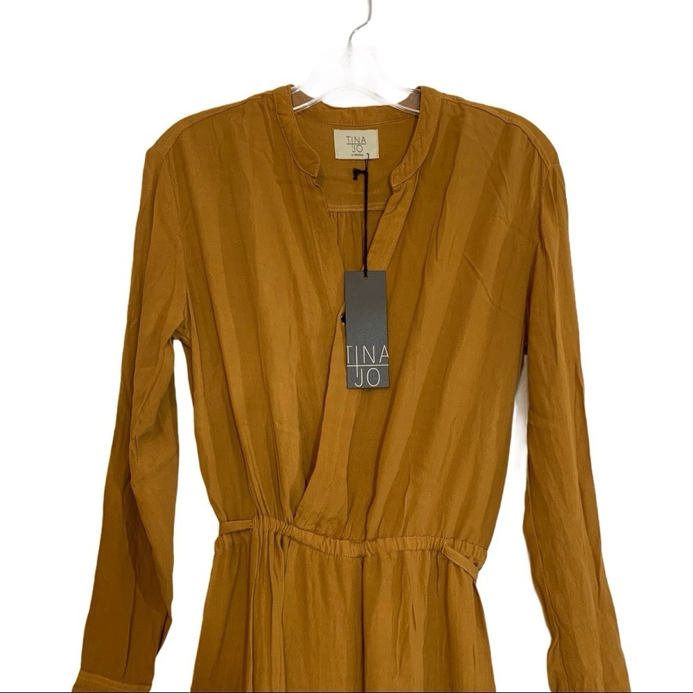 Anthropologie Tina + Jo Dress Orange XS - Picture 2 of 10